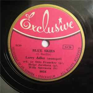 Larry Adler - Blue Skies / My Melancholy Baby FLAC album