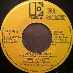 Eddie Rabbitt - Drivin' My Life Away / I Love A Rainy Night FLAC album