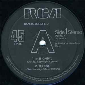 Banda Black Rio - Miss Cheryl FLAC album