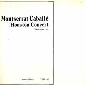 Montserrat Caballé - Houston concert FLAC album