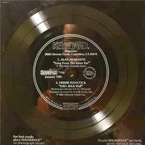 Alan Howarth, Herbie Hancock - Song From The Inner Ear FLAC album