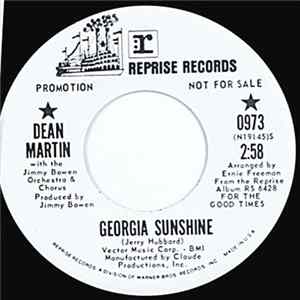 Dean Martin With The Jimmy Bowen Orchestra & Chorus - Georgia Sunshine FLAC album