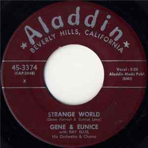 Gene & Eunice With Ray Ellis, His Orchestra & Chorus - Strange World / The Vow FLAC album