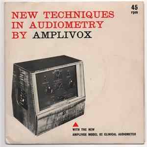 No Artist - New Techniques In Audiometry FLAC album