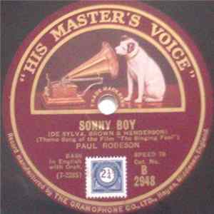 Paul Robeson - Sonny Boy / De Lil' Piccaninny's Gone To Sleep FLAC album