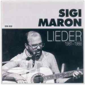 Sigi Maron - Lieder 1981-1986 FLAC album