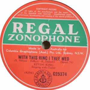 Kevin King - With This Ring I Thee Wed / Rub-A-Dub Dub FLAC album