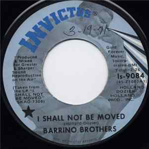 Barrino Brothers - I Shall Not Be Moved FLAC album