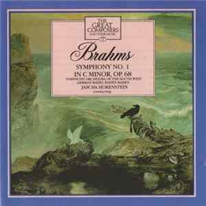 Brahms, Symphony Orchestra Of The South West German Radio, Baden Baden, Jascha Horenstein - Symphony No. 1 In C Minor, Op. 68 FLAC album
