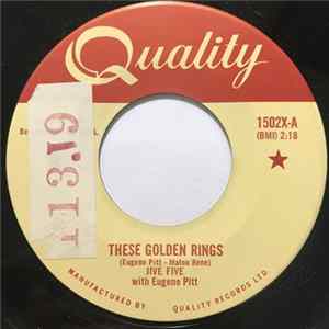 Jive Five With Eugene Pitt - These Golden Rings FLAC album