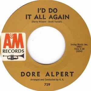 Dore Alpert - I'd Do It All Again FLAC album