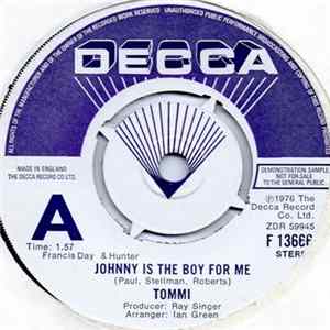 Tommi - Johnny Is The Boy For Me FLAC album