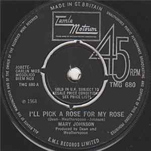 Marv Johnson - I'll Pick A Rose For My Rose FLAC album