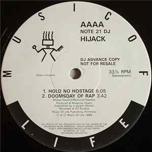 Hijack - Hold No Hostage / Doomsday Of Rap FLAC album