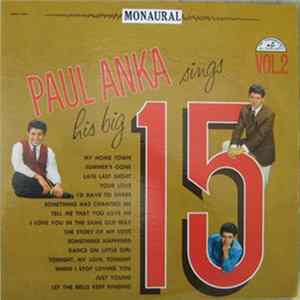 Paul Anka - Paul Anka Sings His Big 15 Volume 2 FLAC album