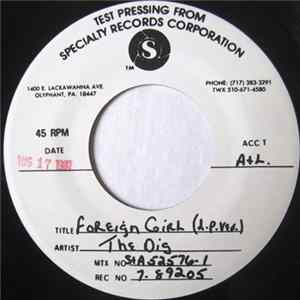 The Dig - Foreign Girl FLAC album