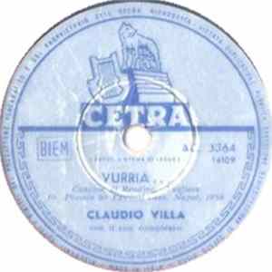 Claudio Villa - 'O Calippese Napulitano / Vurria FLAC album