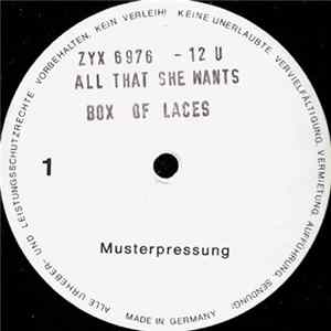 Box of Laces - All That She Wants FLAC album