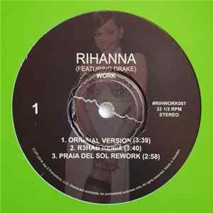 Rihanna Featuring Drake - Work FLAC album