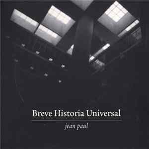 Jean Paul - Breve Historia Universal FLAC album