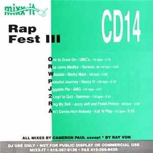Various - Mixx-It CD 14 - Rap Fest III FLAC album