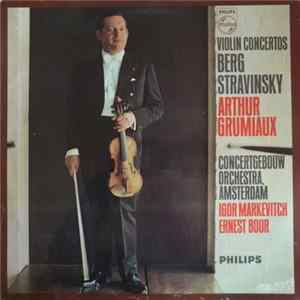 Grumiaux / Berg / Stravinsky - Violin Concertos FLAC album