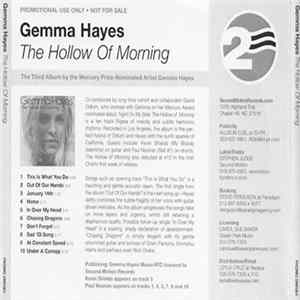 Gemma Hayes - The Hollow Of Morning FLAC album