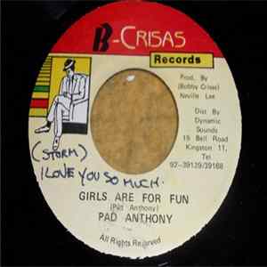 Pad Anthony - Girls Are For Fun FLAC album