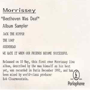 Morrissey - Beethoven Was Deaf FLAC album