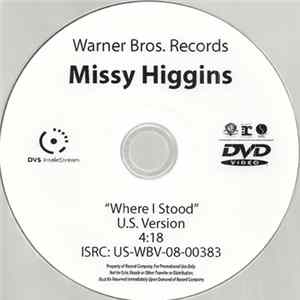 Missy Higgins - Where I Stood (U.S. Version) FLAC album