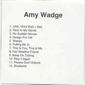 Amy Wadge - Amy Wadge FLAC album