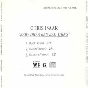 Chris Isaak - Baby Did A Bad Bad Thing FLAC album