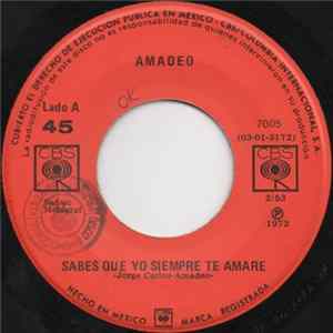 Amadeo - Sabes Que Yo Siempre Te Amare FLAC album