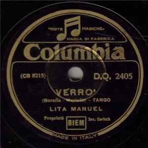 Lita Manuel - Verrò / Notti Abissine FLAC album