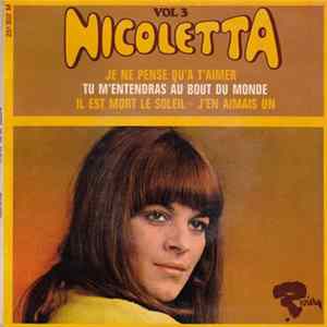 Nicoletta - Vol. 3 FLAC album