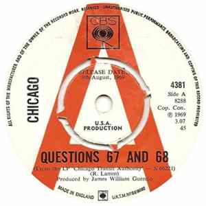 Chicago - Questions 67 And 68 FLAC album