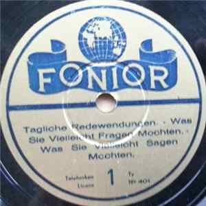 Unknown Artist - Tagliche Redewendungen FLAC album